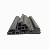 Bande d'étanchéité en silicone personnalisable pour porte coulissante, joint d'étanchéité de porte de haute qualité, accessoires de porte et de fenêtre, insonorisant