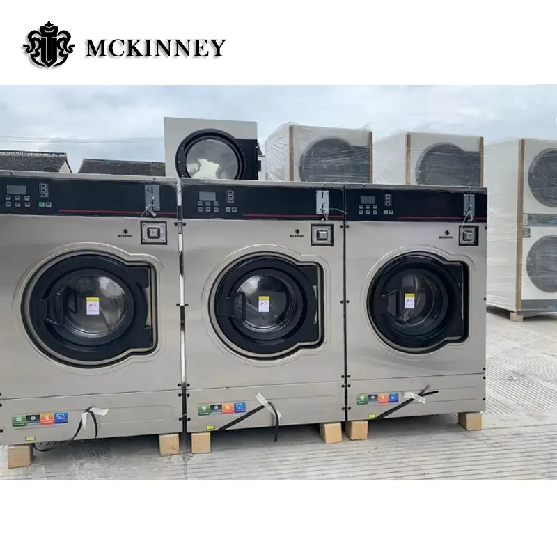 Commerciële wasmachine en droger munt wasmachine voor wasserette