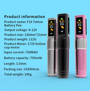 Máquina de Tatuar Inalámbrica Profesional Recargable Directo de Fábrica para Artistas del Tatuaje Corporal - Product Image 5