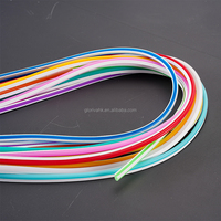 Bande LED en silicone flexible 12V DC 6mm, 120 LED/m, indice de protection IP65, dimmable, durée de vie de 50 000 heures, pour enseignes néon publicitaires