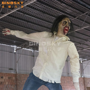 Spookhuis Rekwisieten Horror Animatronic Scary Ghost Voor Thema Bar Halloween Decoratie - Product Image 2