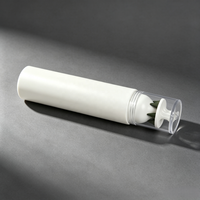 Tube d'emballage PE personnalisé à long bec pour soins du cuir chevelu avec applicateur brosse de massage en silicone souple et peigne à cheveux – Tube cosmétique en plastique