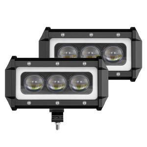 Nhà Máy 55 wát LED Light Bar offroad đèn trắng vàng DRL 5inch tại chỗ cho 4x4 Pickup Truck - Product Image 2