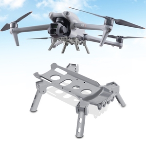 สินค้าใหม่สําหรับ DJI Air <span class=keywords><strong>3</strong></span> ความสูงเกียร์ลงจอดร่างกายป้องกันการตกและชนพับขยาย Kickstand (สีเทา) - Product Image 3