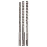 Ensemble de 3 crayons SDS-PLUS 7X, tailles 6-8-10 mm, modèle PUN1288, fabriqué en Italie, marque BOSCH