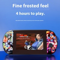 Nouveau Q3 Classic Retro Joystick PS1 Console de jeu portable avec grand écran HD Système Linux Batterie intégrée pour les cadeaux de jeux vidéo