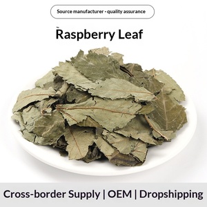 Fournisseur en gros de matières premières à base de plantes chinoises : Feuilles de framboisier séchées 500g, broyées, stockage à température ambiante, pouvant être transformées - Product Image 2