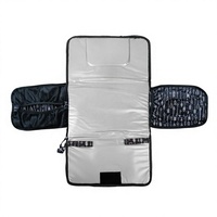 Sac à couches pour bébé à marque privée, lavable, avec matelas à langer portable et organisateur de rangement