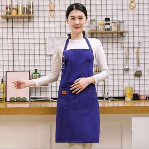 En stock, tablier de serveur/serveuse en coton de qualité supérieure, 3 ou 4 poches, durable pour homme et femme, cuisine, café, bar - Vente en gros - Product Image 4