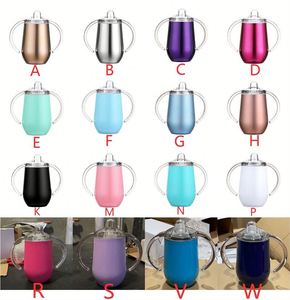 Vaso de 12 oz de Doble Pared con Aislamiento al Vacío de Acero Inoxidable con Asa para Niños - Product Image 2
