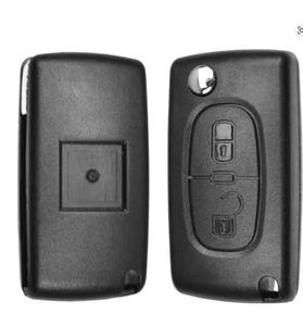 <span class=keywords><strong>Coque</strong></span> de <span class=keywords><strong>clé</strong></span> à rabat à <span class=keywords><strong>2</strong></span> <span class=keywords><strong>boutons</strong></span> pour Peugeot 308 207 307 Citroën C2 <span class=keywords><strong>C3</strong></span> C4 C6 Clés de voiture à distance - Product Image 1