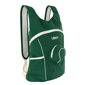 Perfect for Tennis Racket Sporty Waterproof Crossbody <b>Backpack</b> Outdoor Sports Style <b>Recycled</b> Cotton Adjustable Strap Easy - Product Image 2