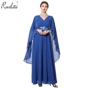 Ruolai BWC1017 simple A-ligne col en V broderie avec <span class=keywords><strong>veste</strong></span> robes de <span class=keywords><strong>demoiselle</strong></span> <span class=keywords><strong>d</strong></span>'<span class=keywords><strong>honneur</strong></span> pour femme - Product Image 1