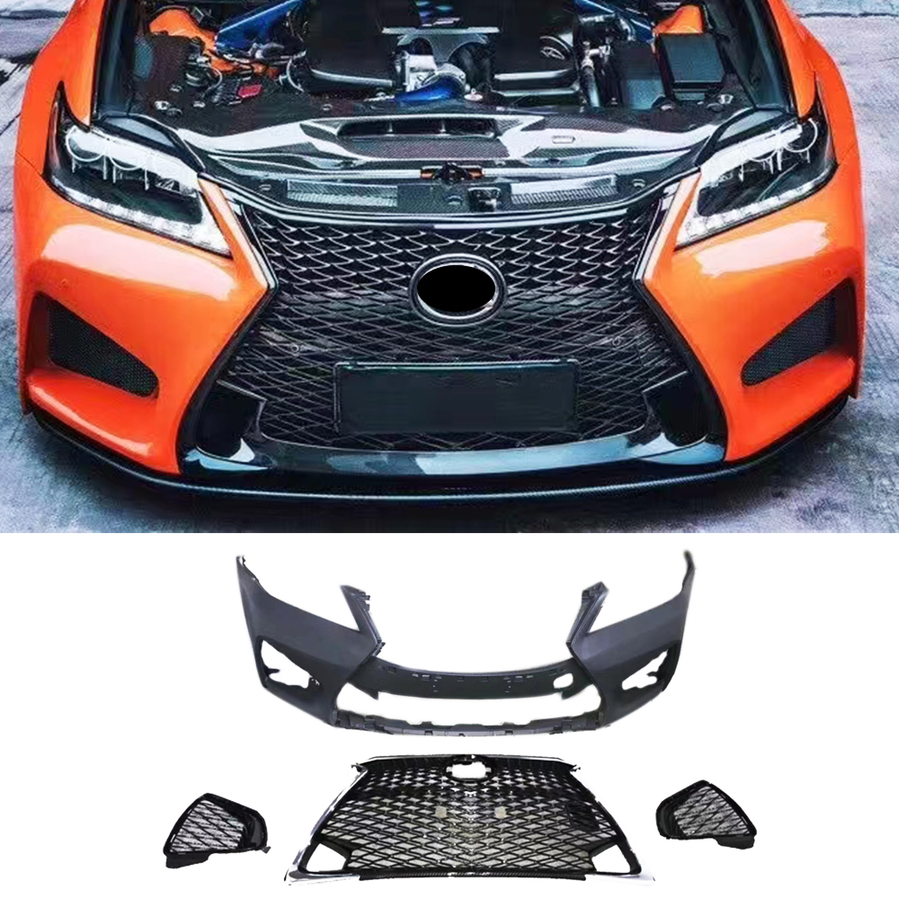 車のフロントバンパー2012レクサスGS GSF PP素材車ボディキット2012 GS