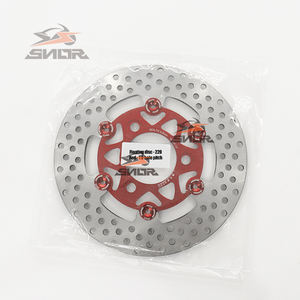 Ensemble de fourche avant de moto SNOR de type Y avec disque de frein de 220 mm - Assemblage avant durable pour une conduite fluide et stable - Product Image 4