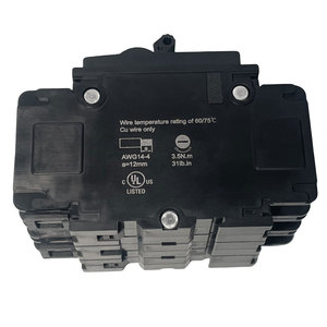 Disjoncteur miniature UL489 pour rail DIN, <span class=keywords><strong>USA</strong></span> <span class=keywords><strong>Canada</strong></span>, 120V 240V, 10A 15A 20A 25A 30A 35A 40A 45A 50A 60A, 1 pôle, 2 pôles, 3 pôles - Product Image 6