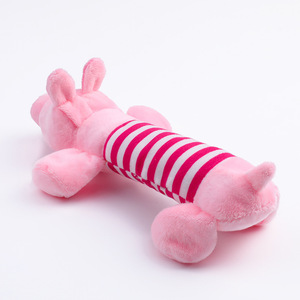 <b>Plush</b>, talking striped pig pet toy, interactive self-entertaining <b>cat</b> toy, pet supplies wholesale, dog toys. - Product Image 2