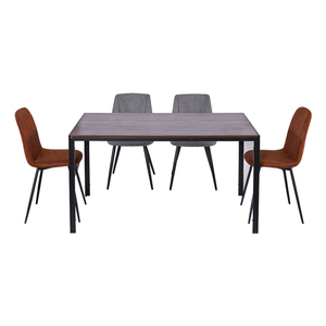 <strong>Dining</strong> <strong>Table</strong> and Chair <strong>Set</strong> Luxury Modern Restaurant Home <strong>Dining</strong> Room Dinning <strong>Table</strong> Mdf Wooden Top Round <strong>Dining</strong> <strong>Table</strong> <strong>Set</strong> - Product Image 3