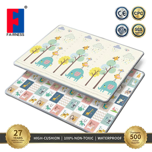 <span class=keywords><strong>Tapis</strong></span> de jeu en <span class=keywords><strong>mousse</strong></span> XPE pour bébés et enfants, vente en gros, ODM, OEM, personnalisable, idéal pour les pique-niques, par Fairness Factory - Product Image 1