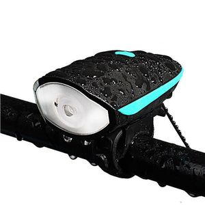 Luz Delantera para Bicicleta con Bocina, LED Recargable, Impermeable IPX4, para Bicicleta de Montaña - Product Image 2