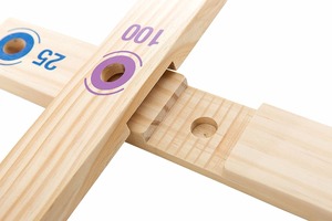 Madera Ring Toss <span class=keywords><strong>juego</strong></span> césped juegos al aire libre para acampar y Carnaval - Product Image 4