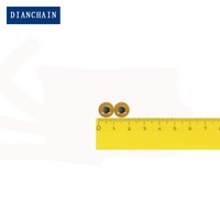 Étiquette FPCNFC de taille ultra petite de 10 mm de diamètre, puce NTAG424DNA, marque dynamique anti-contrefaçon