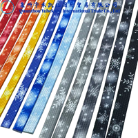 Lacets colorés flocon de neige 0,8 cm pour l'hiver, sangles d'ambiance romantique pour chaussures de skate, chaussures décontractées, et emballages