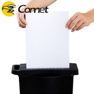 Cortador de papel de oficina portátil avanzado y trituradora de archivos Mini Máquina trituradora eléctrica de corte cruzado para tarjetas de potencia Manual - Product Image 3