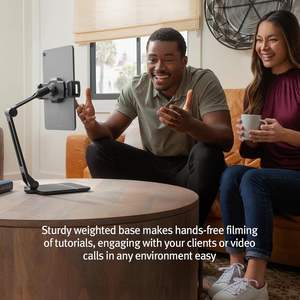 <span class=keywords><strong>Support</strong></span> mural universel flexible à 360 degrés <span class=keywords><strong>pour</strong></span> <span class=keywords><strong>tablette</strong></span> sous <span class=keywords><strong>armoire</strong></span> avec bras réglable - Product Image 6