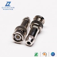 Connecteur Terminator BNC mâle 50 Ohm à souder en surface, connecteur Q9