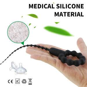 Анальный вибратор, лесбийские секс-игрушки, конский силиконовый вибратор, вставка для глаз, расширительный катетер Pg <span class=keywords><strong>Tube</strong></span> - Product Image 2