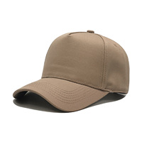 Gorra de Béisbol de 5 Paneles con Logotipo Personalizado, Diseño Liso, Ajustable, Publicitaria, 100% Algodón, Estilo Hip Hop, Unisex, para Regalos