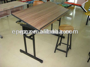 Fabricant De Mobilier scolaire En Bois Professionnel École <span class=keywords><strong>Table</strong></span> à <span class=keywords><strong>Dessin</strong></span> - Product Image 2