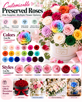 Lampu Malam LED Mawar Emas Berlapis Foil Kustomisasi Buatan Tangan Kreatif untuk Ulang Tahun, Hari Valentine, Wisuda, Hari Ibu, Natal