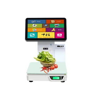 Factory Price touch pos system 15.6 Inch Touch Screen Pos System android pos terminal all in one for supermarket