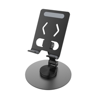 Accessoires pour téléphones portables en gros, support de téléphone portable pliable réglable en acier au carbone