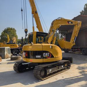 รถขุดมือสอง Caterpillar 308C 8 ตัน สภาพดี นำเข้าจากอเมริกา CAT 308C 308CCR 308D ราคาถูก - Product Image 4