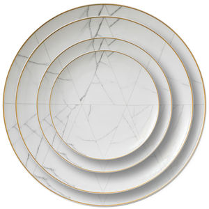 <span class=keywords><strong>Assiettes</strong></span> à dîner en marbre, style vintage, pour le dîner, <span class=keywords><strong>assiettes</strong></span> en vrac, <span class=keywords><strong>assiettes</strong></span> en céramique, vaisselle en or blanc - Product Image 1
