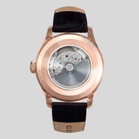 Correa de Reloj de Cuero de Lujo de Calidad, Relojes Mecánicos de Cuarzo con Cronógrafo, Relojes Personalizados con Logotipo de Marca