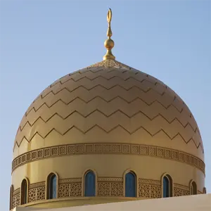 Cadre en acier galvanisé dôme mosquée bâtiment mosquée dôme toit