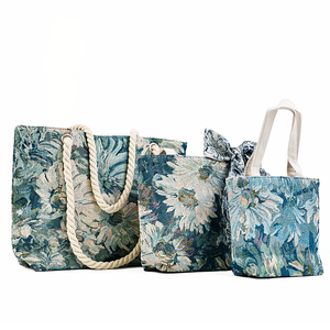 RTS Bulk Mixed Order Ladies <b>Sunflower</b> Tote Bag Fashionable Quick Custom Shopping Bag Dual Handles Open Printed Logo Bag - Product Image 2