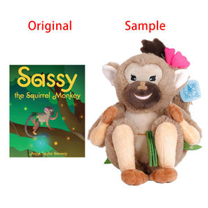 Peluche di Scoiattolo Carino per Bambini a Prezzo all'Ingrosso, Giocattoli di Peluche Imbottiti, Portachiavi a Forma di Scoiattolo, Bambola Cartoon, Regalo Promozionale - Product Image 2