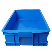 Caisse/boîte en plastique industrielle résistante de haute qualité pour des entrepôts boîte empilable recyclable empilable