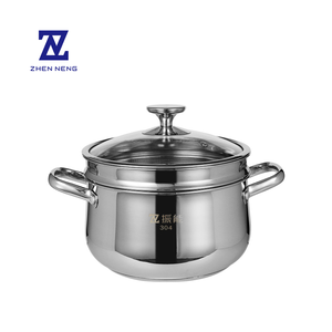 <span class=keywords><strong>Olla</strong></span> <span class=keywords><strong>Vaporera</strong></span> de Acero Inoxidable SUS304 de 22 cm y 4 L de Capacidad, Fondo de 2 Capas, Calidad Profesional para Mercados Internacionales - Product Image 3