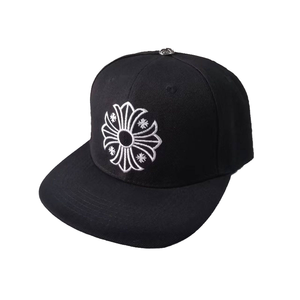 Topi Baseball Hip-Hop Bordir CH Cro Trend Baru untuk Pria, Pelindung Matahari dengan Huruf untuk Perjalanan, Bahan Umum, Pinggiran Melengkung - Product Image 4