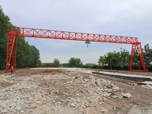 Cần trục dầm đôi với Thiết kế móc chống rơi được trang bị các thiết bị chống trượt cho thành phần cốt lõi thiết bị nâng hàng đáng tin cậy - Product Image 3