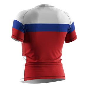 Rashguard de la série Elite nationale russe pour les sports actifs, anti-humidité pour la gym, le MMA, le BJJ, le grappling, le judo - Product Image 2