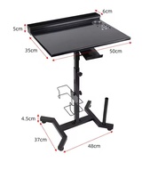 Table de travail réglable pour tatouage étagère de rangement Body Art Tattoo Studio Supplies Hair Salon Portable Tattoo Work Station