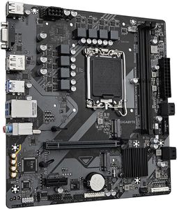 Nueva Placa Base GIGABYTE B760M E <span class=keywords><strong>D5</strong></span> <span class=keywords><strong>Micro</strong></span>-ATX para PC de Escritorio, Compatible con Procesadores Intel Core de 14ª Generación, VRM de 6+1+1 Fases, 7200MHz DDR5, SATA - Product Image 3