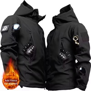 Veste d'alpinisme coupe-vent imperméable pour hommes, veste rigide d'extérieur, vêtements de travail, vêtements tactiques - Product Image 3